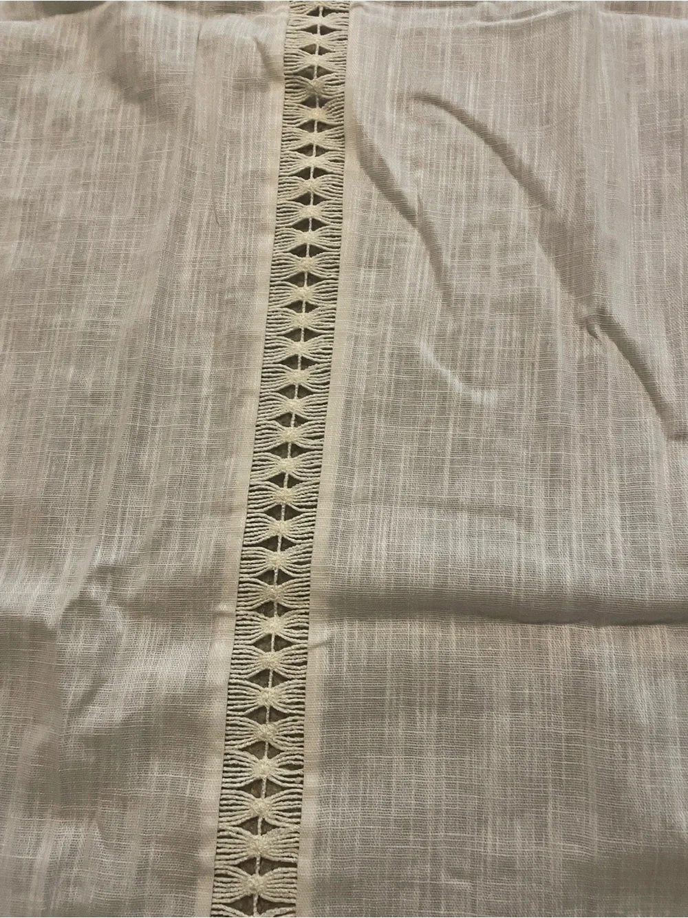 Opalhouse Cream Decorative curtains Panel Set